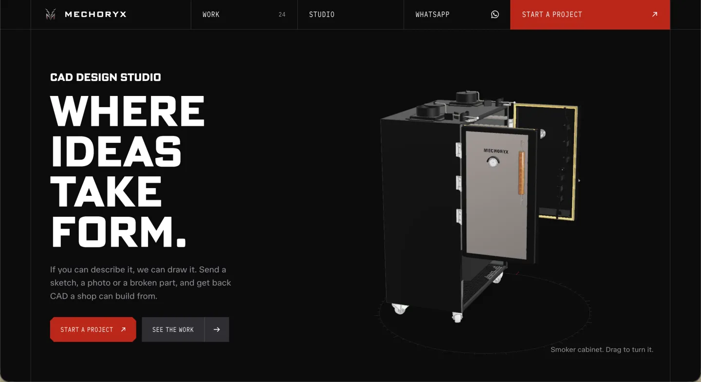 Mechoryx homepage